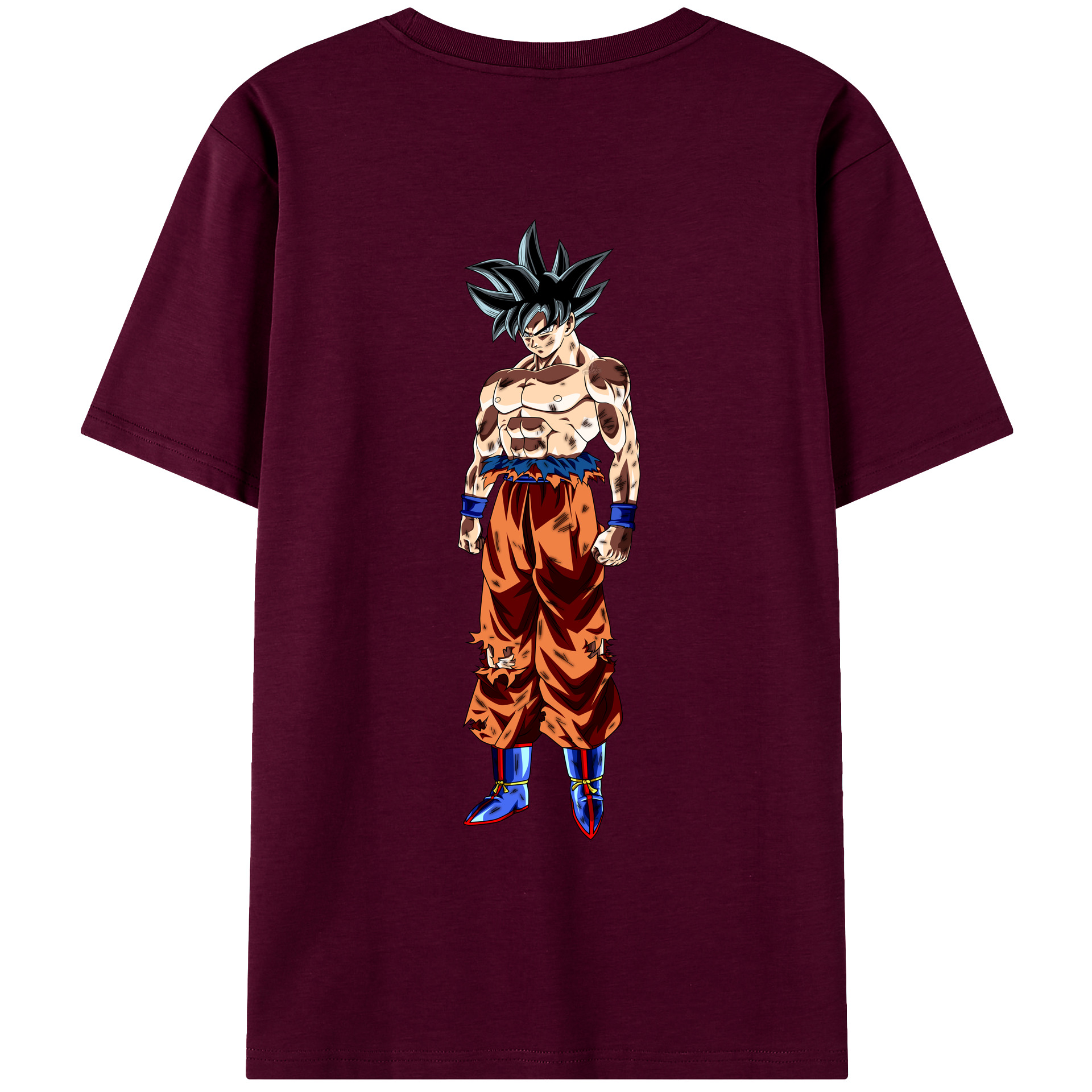 （画像用） ドラゴンボール 孫悟空（そん ごくう）Son Goku カカロット DRAGON BALL Kakarotto レディース半袖Tシャツ(バックプリント)